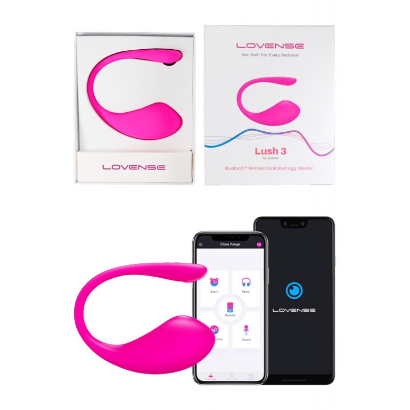 Lovense Lush 3 App Controlled Vibrating Egg