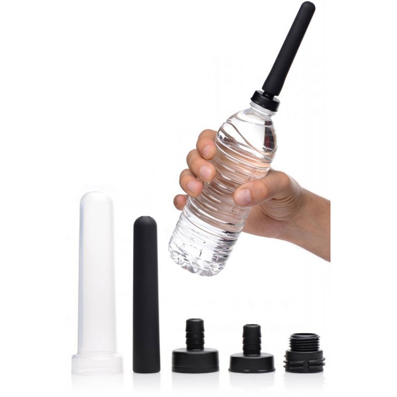 CleanStream Travel Enema Water Bottle Adapter Set (5 Pce)