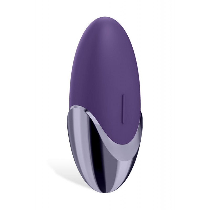 Satisfyer Purple Pleasure 3.7" Lay On Clitoral Vibrator