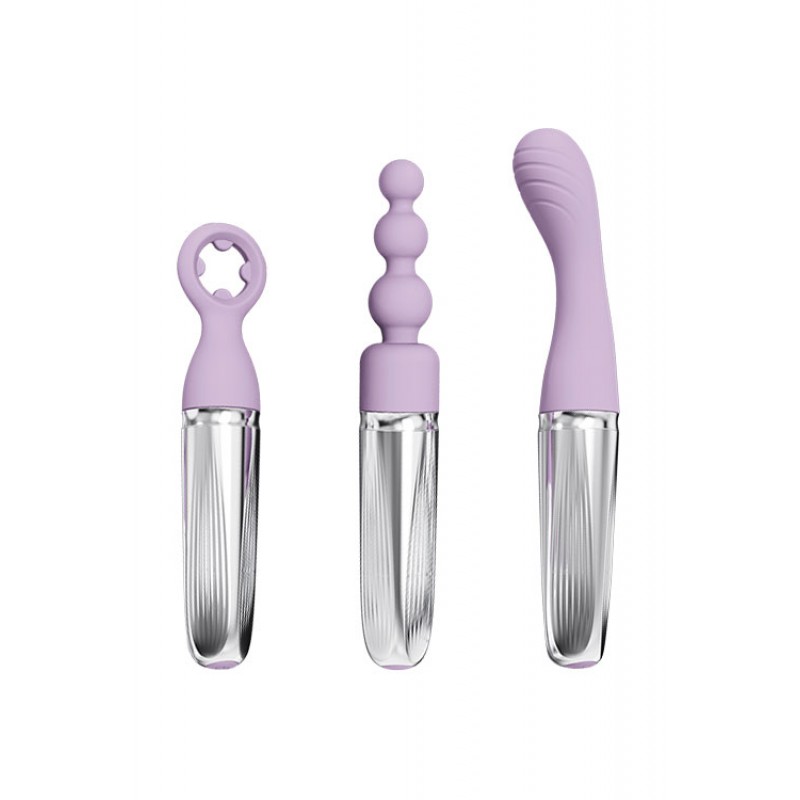 Adam and Eve Sweet Dreams Massager Kit with 8 Vibrator Attachments