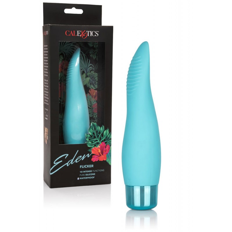 California Exotic Flicker 6.25" Silicone Clitoral Vibrator