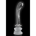 Pipedream 7.1" Hand Blown Glass Dildo with Suction Base