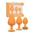 California Exotic Cheeky Gems Silicone Anal Training Kit (3 pce)