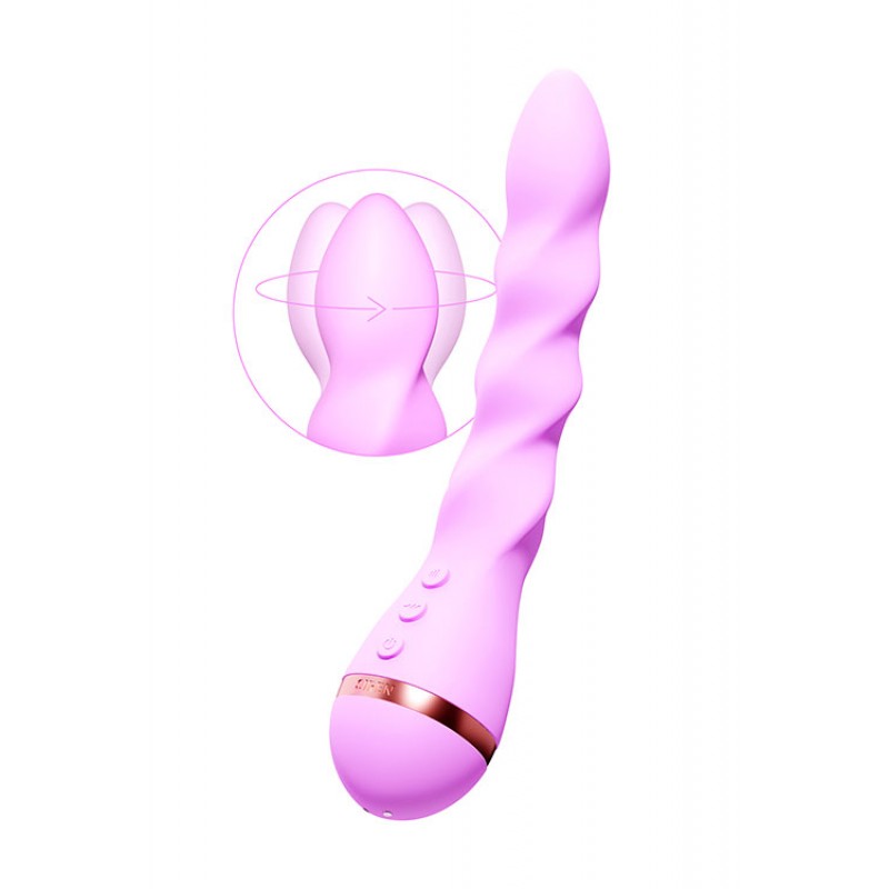 Vush Siren 8.4" Twist G Spot Vibrator