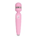 Pillow Talk Cheeky 8.1" Vibrating Wand Massager with Swarovski Crystal Accent