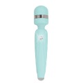 Pillow Talk Cheeky 8.1" Vibrating Wand Massager with Swarovski Crystal Accent