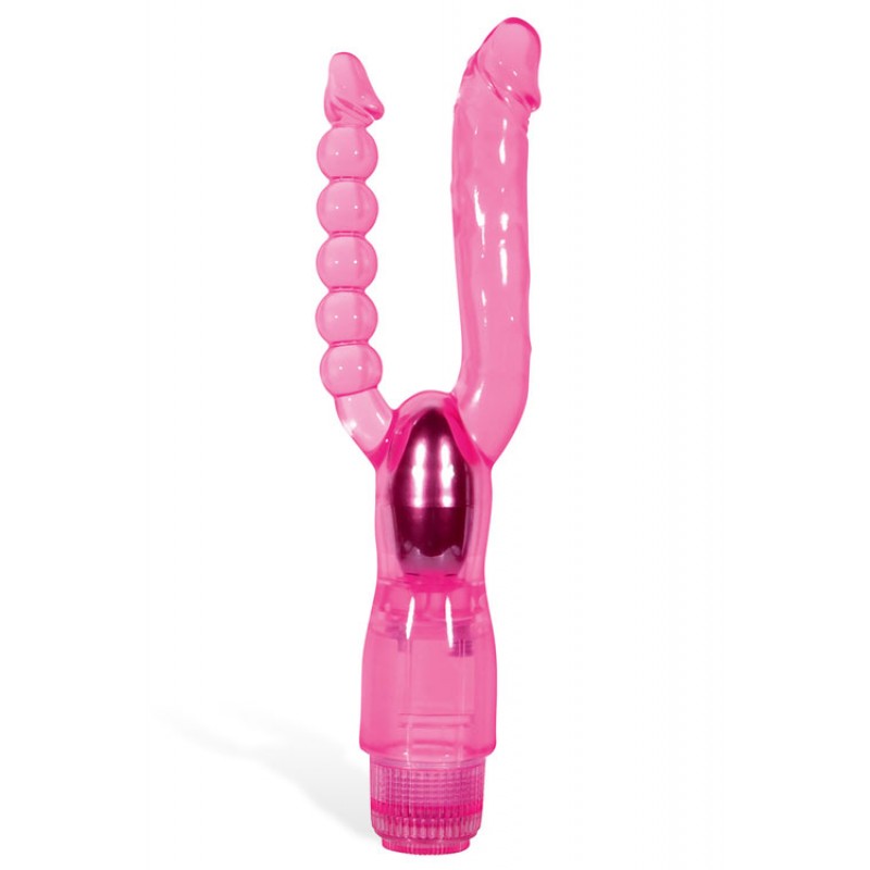 Adam and Eve Dual Penetration 10.5" Vibrator