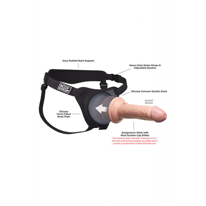 Body Dock Elite Body Dock Strap On Harness