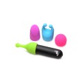 Bang Glow In The Dark 4 Attachments Rechargeable Bullet Vibe