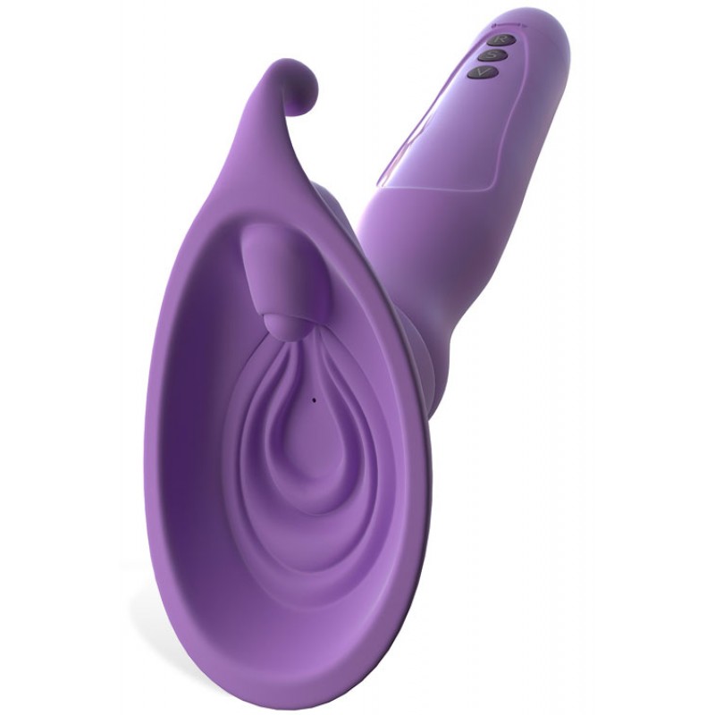 Pipedream 9.8" Oral Sex Simulation Vibrator with Rotating Sucker