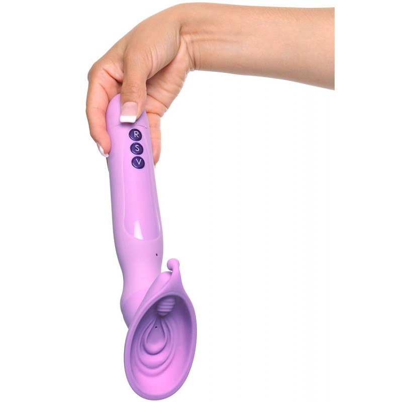 Pipedream 9.8" Oral Sex Simulation Vibrator with Rotating Sucker