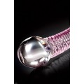 Pipedream 7" Ribbed Glass Dildo