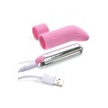 Adam and Eve 3.4" Removable Bullet Finger Vibrator