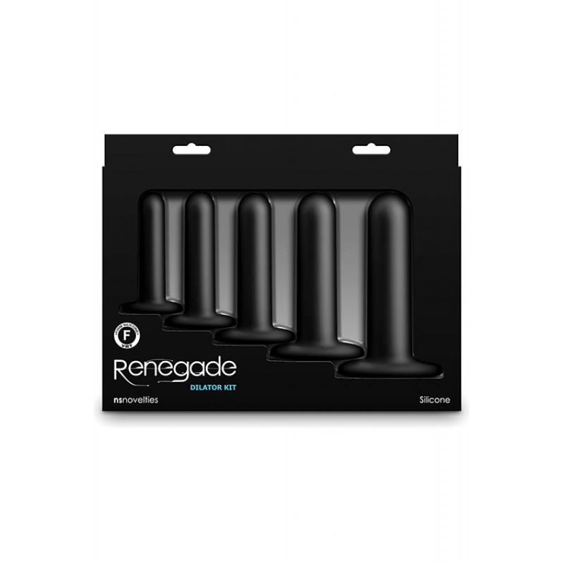 nsnovelties Renegade 5 Piece Silicone Dilator Kit