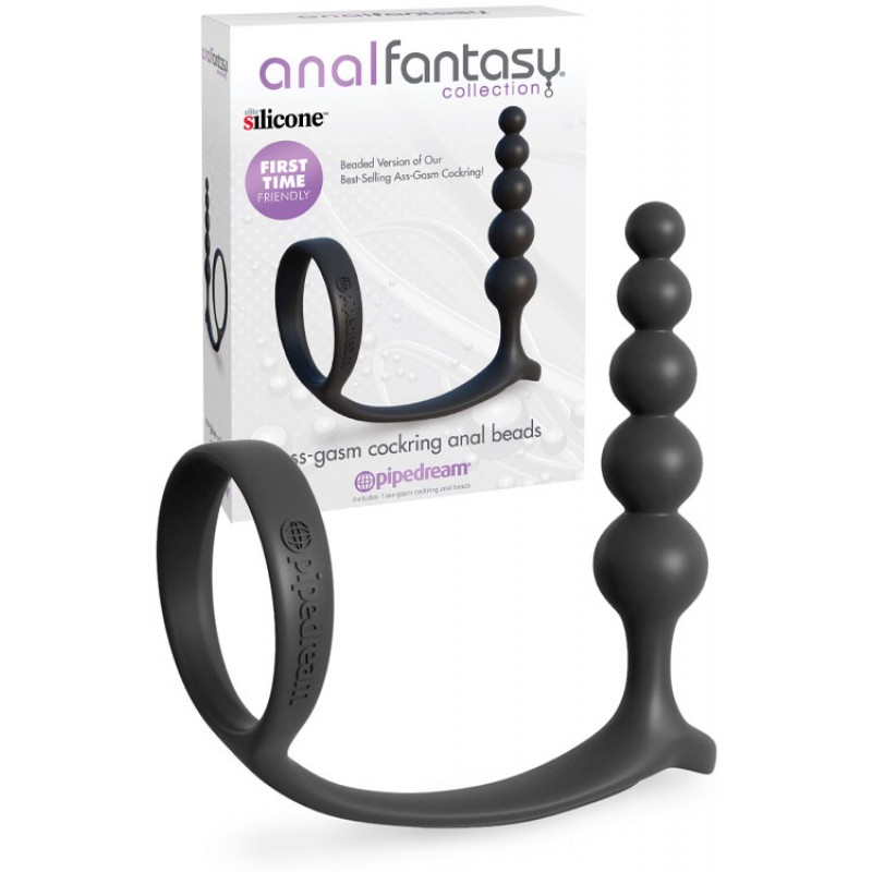 Pipedream Cock Ring &amp; Anal Beads