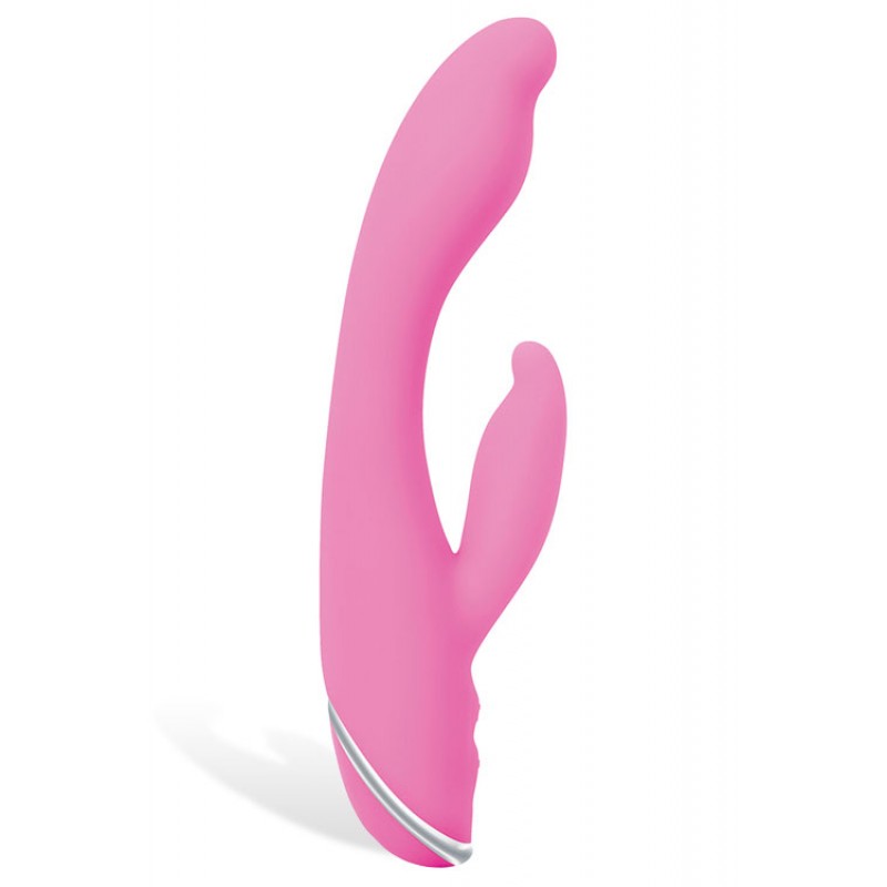 Adam and Eve 8" Angled G-Spot Tip Rabbit Vibrator