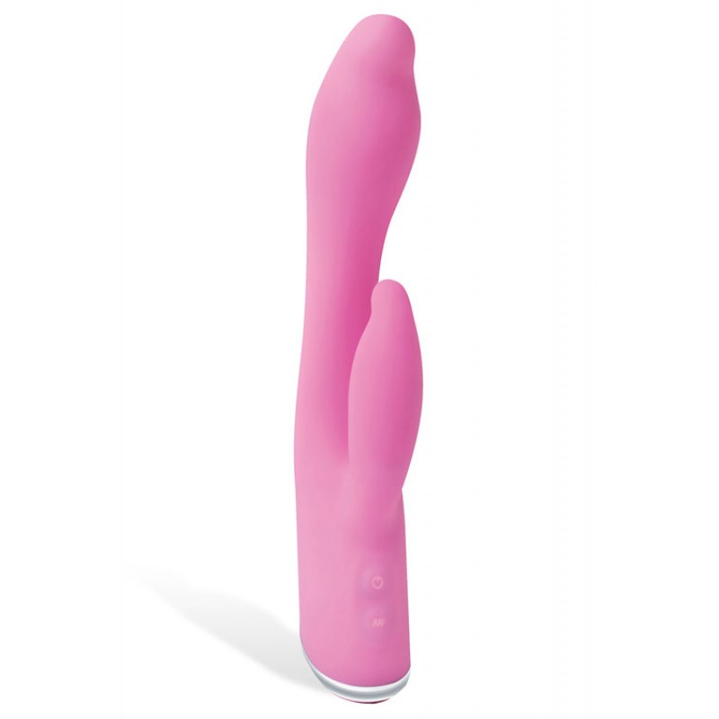 Adam and Eve 8" Angled G-Spot Tip Rabbit Vibrator