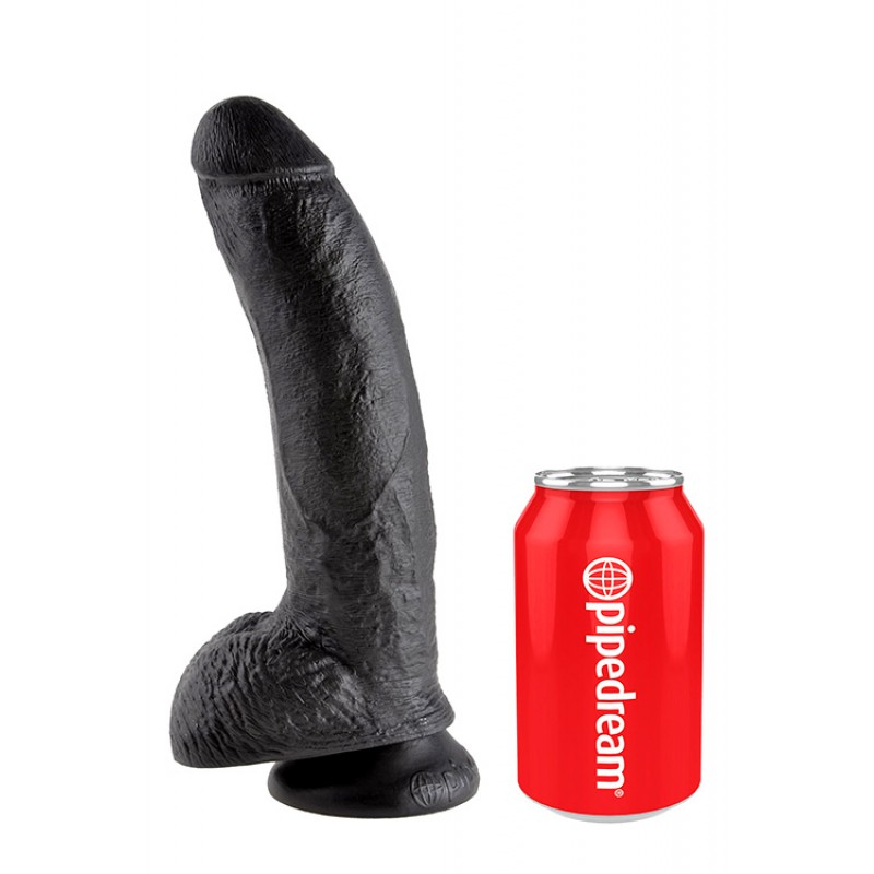 Pipedream King Cock 9" Realistic Dildo with Balls &amp; Suction Cup Base