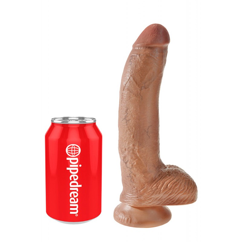 Pipedream King Cock 9" Realistic Dildo with Balls &amp; Suction Cup Base