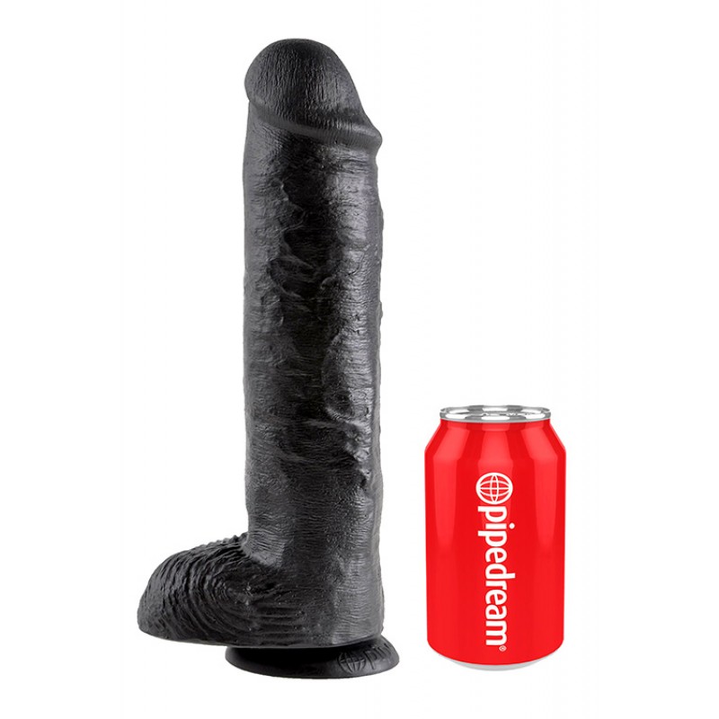 Pipedream King Cock 11" Extra Large Realistic Dildo with Balls &amp; Suction Cup Base