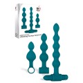 Adam and Eve Vibrating Bumpy Anal Bead Set (4 Pce)