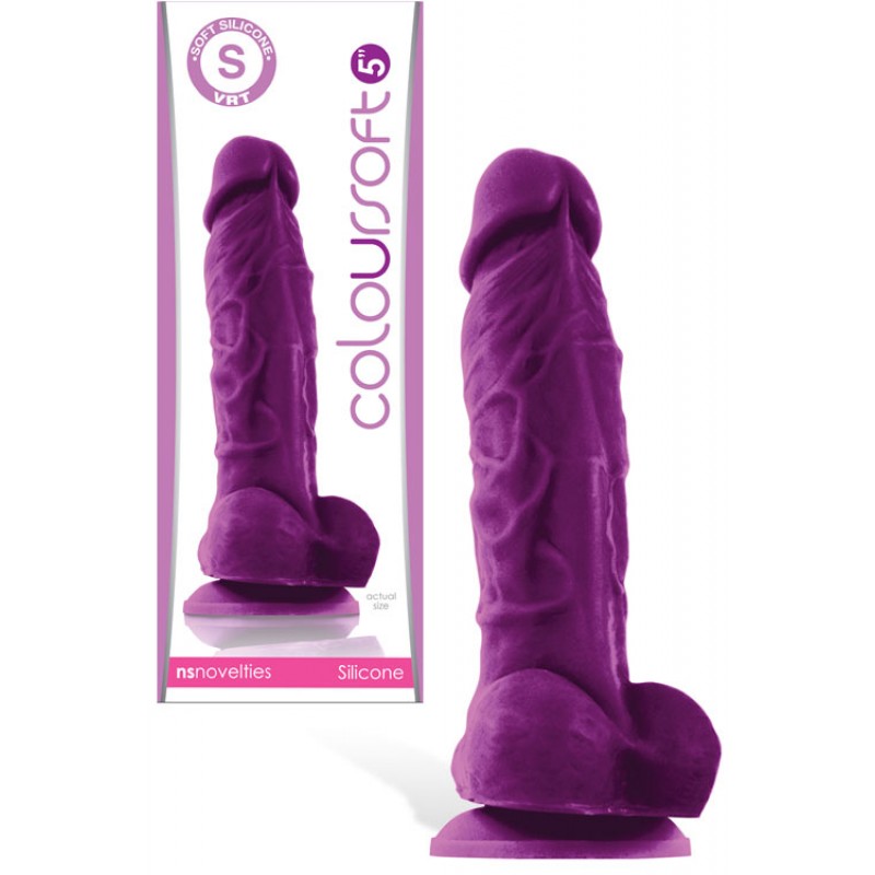 nsnovelties 6.7" Realistic Soft Silicone Dildo With Suction Base