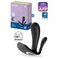 Satisfyer 4.3" Top Secret Plus Wearable G Spot &amp; Anal Vibrator