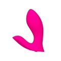 Lovense Flexer 4" App Controlled Dual Stimulation Panty Vibe