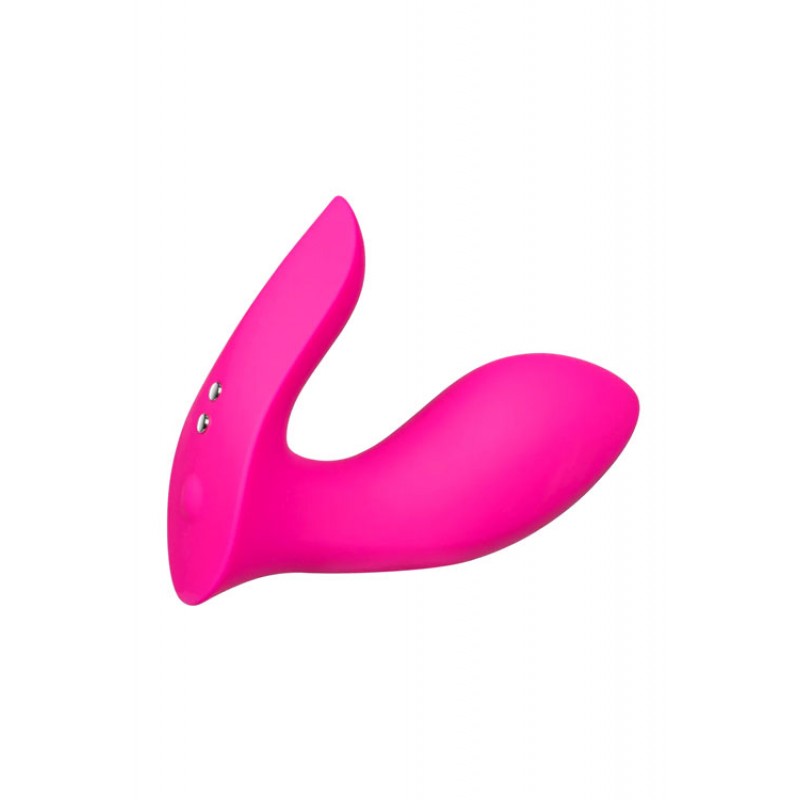 Lovense Flexer 4" App Controlled Dual Stimulation Panty Vibe