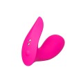 Lovense Flexer 4" App Controlled Dual Stimulation Panty Vibe