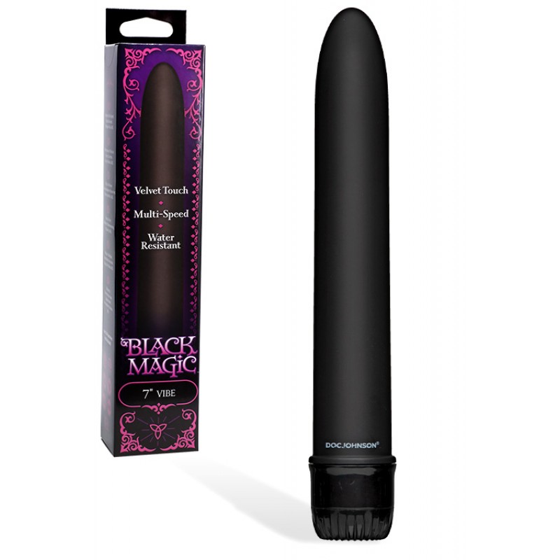 Doc Johnson Black Magic 7" Classic Vibrator