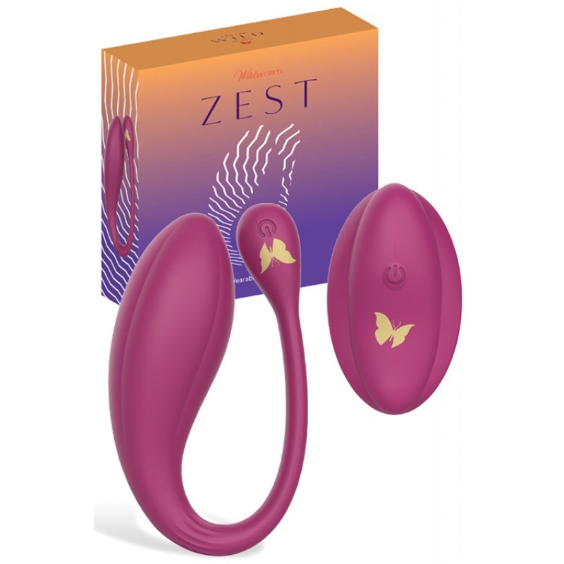 Wild Secrets Zest 4.5" Wearable Vibrating Egg