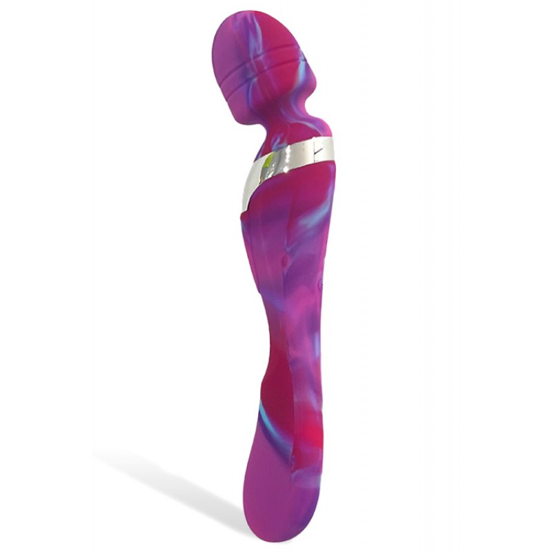 Colourful Camo Beja 8.2" Vibrating Massage Wand