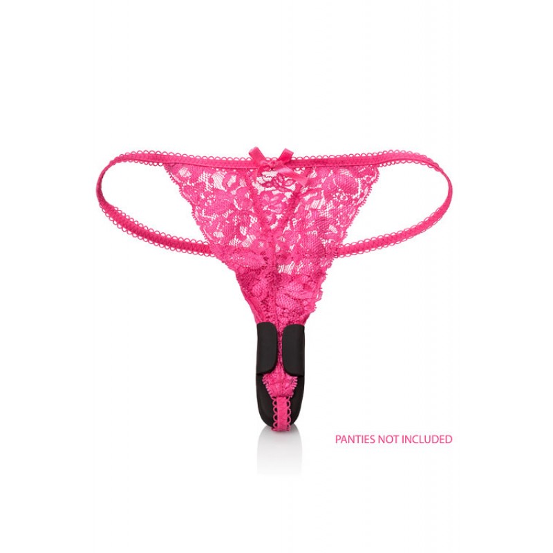 California Exotic Petite Panty Teaser Remote Controlled 3.75" Magnet Grip Silicone Panty Vibrator