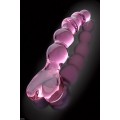 Pipedream 6" Noduled Glass Dildo with Heart Handle