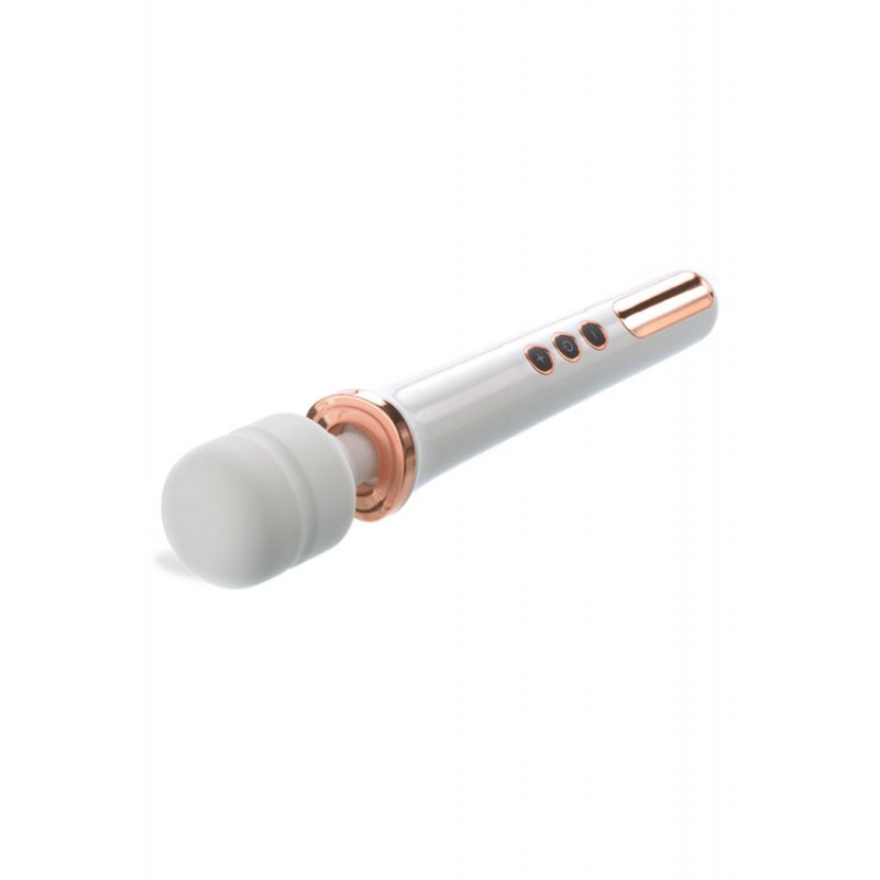 Adam and Eve 13" Silicone Head Wand Massager Rose Gold Edition