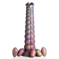 Creature Cocks Deep Invader 9" Silicone Tentacle Ovipositor Dildo with Eggs