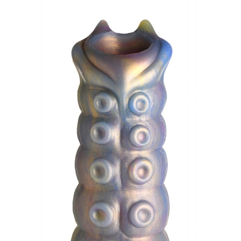 Creature Cocks Deep Invader 9" Silicone Tentacle Ovipositor Dildo with Eggs