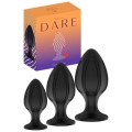 Wild Secrets Dare 3 Piece Silicone Anal Training Kit