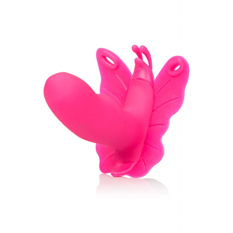 California Exotic Venus Remote Controlled 3.5" Wearable Butterfly Vibrating Stimulator with Removable Straps