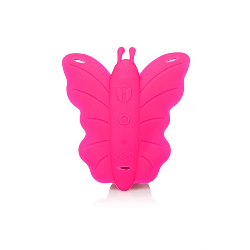 California Exotic Venus Remote Controlled 3.5" Wearable Butterfly Vibrating Stimulator with Removable Straps