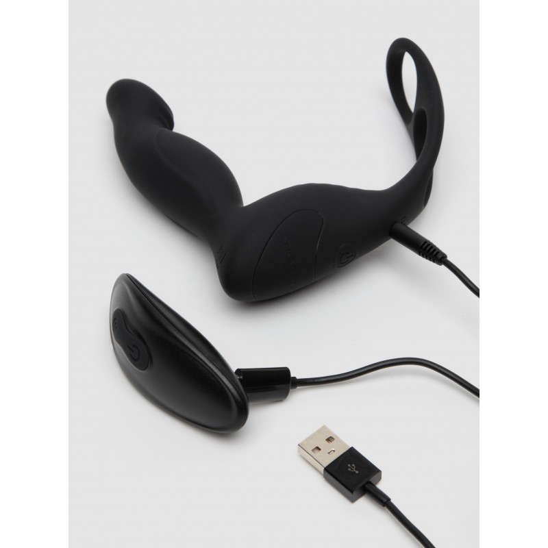 Tracey Cox EDGE Remote Control Rechargeable Prostate Massager with Cock Ring