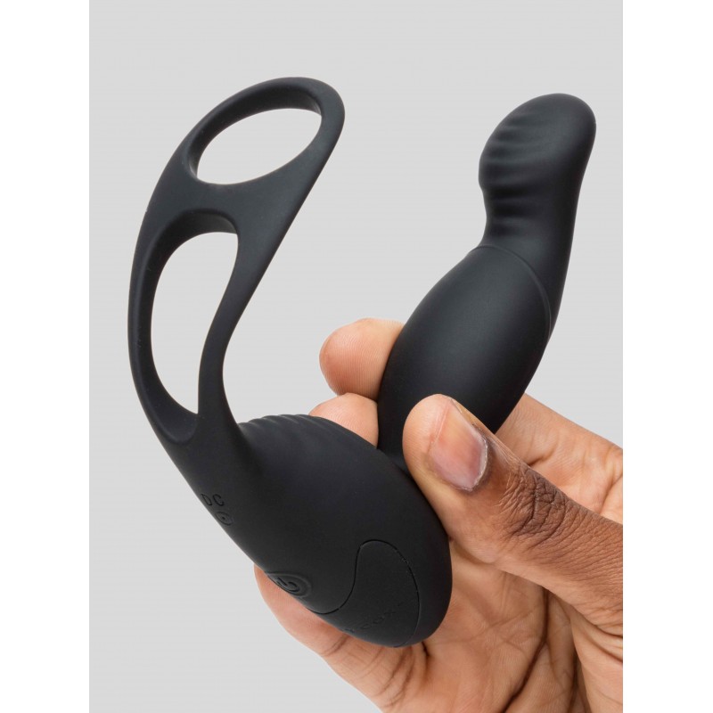 Tracey Cox EDGE Remote Control Rechargeable Prostate Massager with Cock Ring