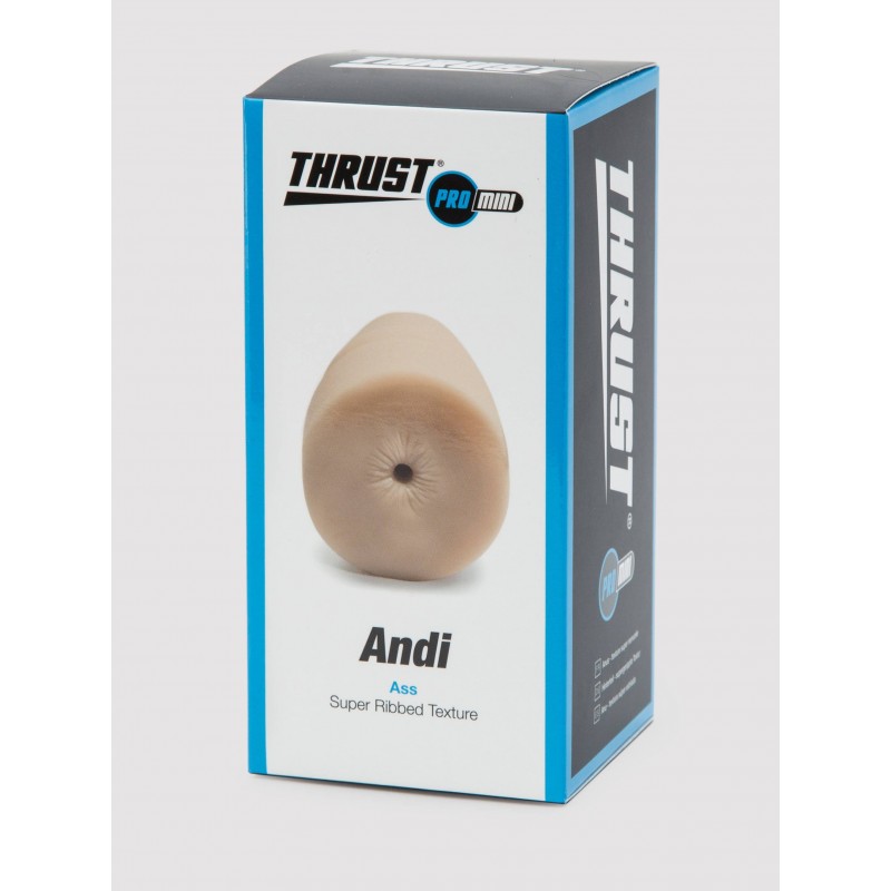 THRUST Pro Mini Andi Super Ribbed Pocket Ass 7.2oz