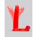 Double Penetrator Cock Ring Anal Vibrator Strap-On