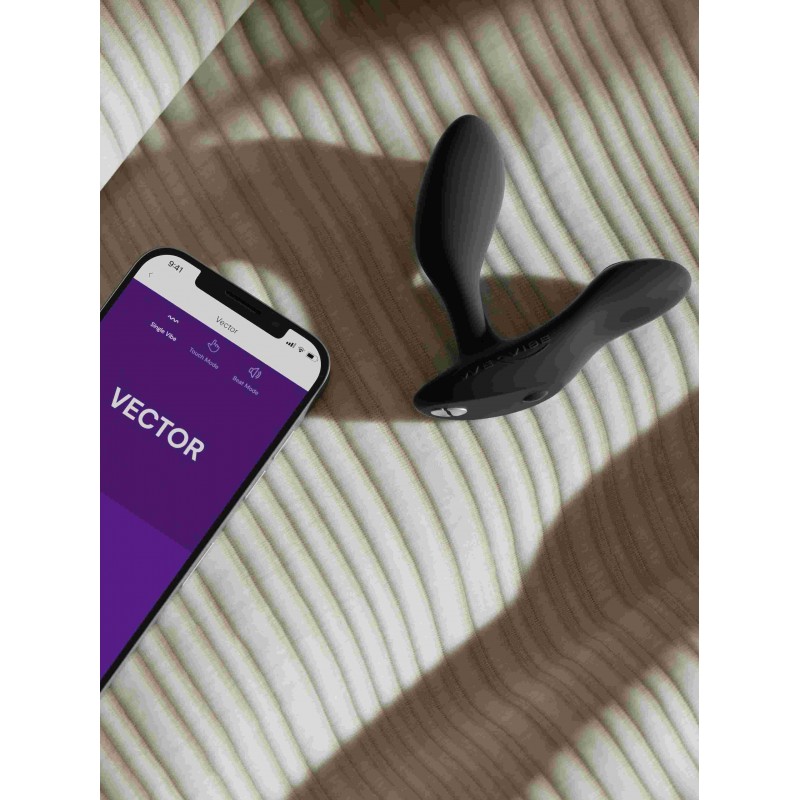 We-Vibe Vector+ App and Remote Controlled Rechargeable Prostate Massager