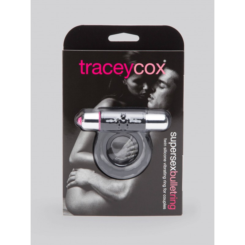 Tracey Cox Supersex Twin Silicone Vibrating Love Ring for Couples