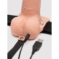 Fetish Fantasy Hollow 10 Function Vibrating Strap-On 7 Inch