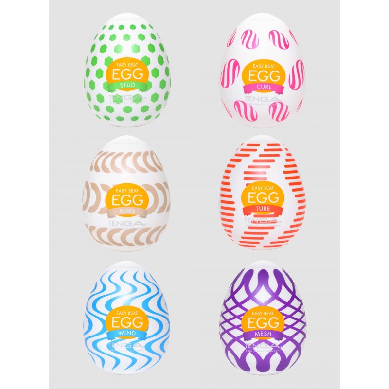 TENGA Egg Wonder Masturbator Set (6 Pack)