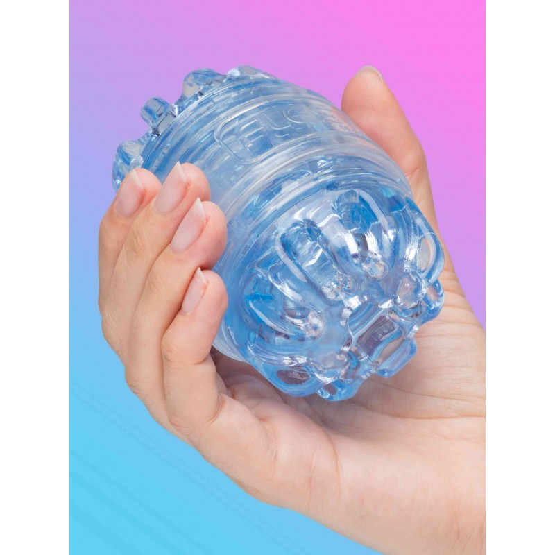 Fleshlight QUICKSHOT Turbo Blue Ice Compact Male Masturbator